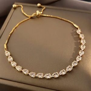 Luxury Synthetic Zirconia Women's Bracelet